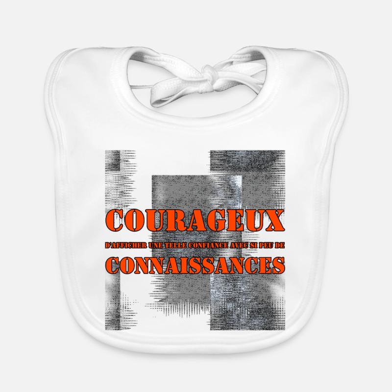 L'Insolente Bavoir bio Bébé