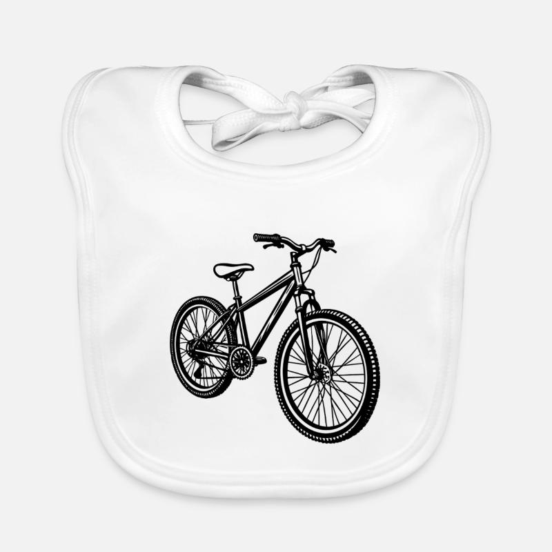 Mountain biking Organic Baby Bibs