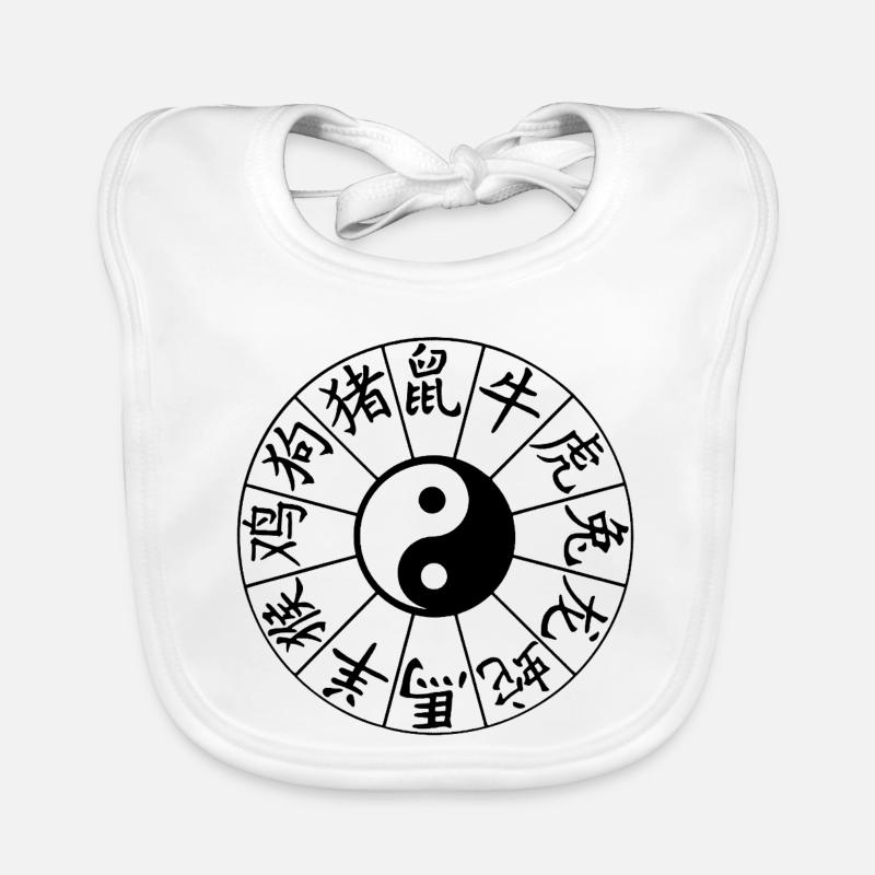 Chinese Star Signs Organic Baby Bibs