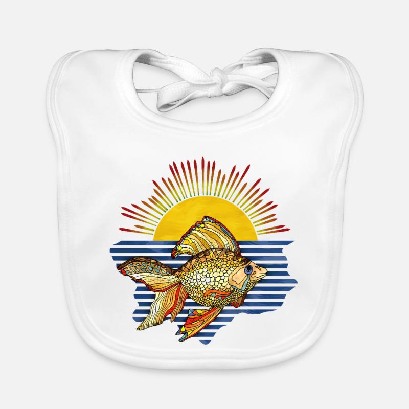 poisson Bavoir bio Bébé