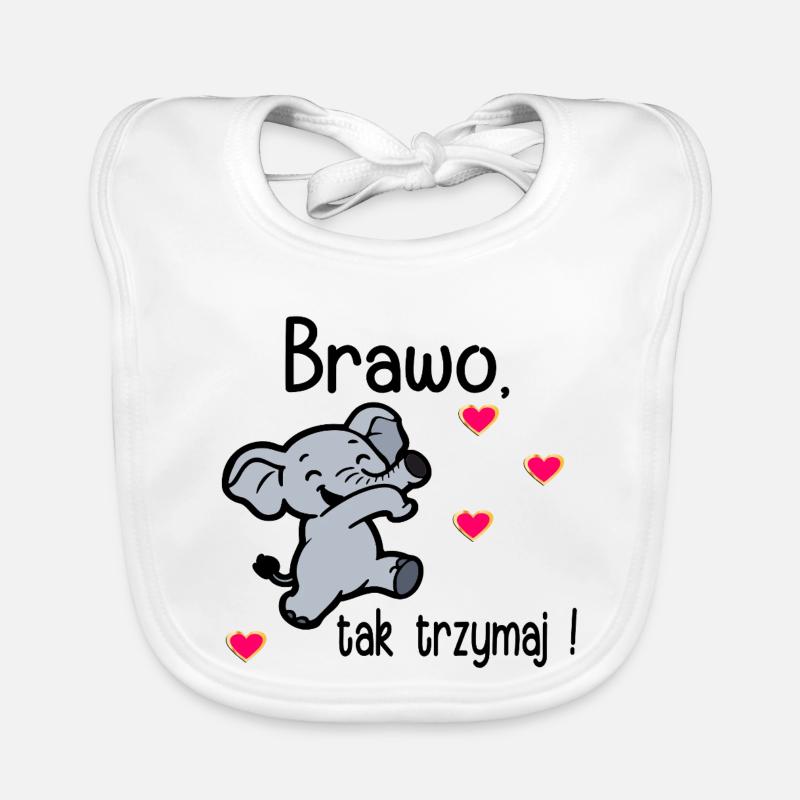 Bravo, mach weiter so. Baby Bio-Lätzchen