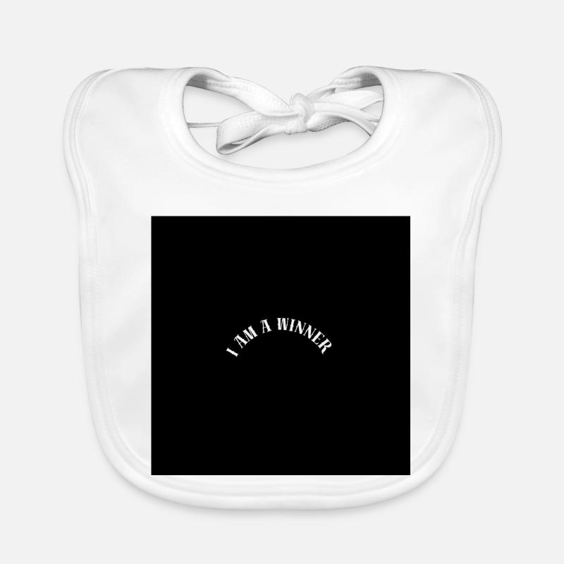 Ich bin ein Gewinner Baby Bio-Lätzchen