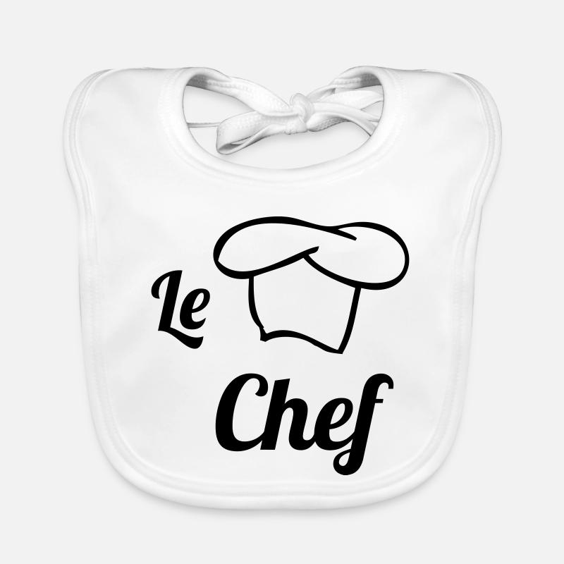 Chef - Kitchen - Cook Organic Baby Bibs