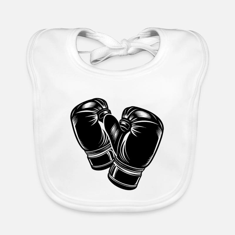 Gants de boxe Bavoir bio Bébé