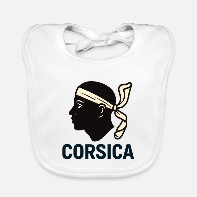 Modern Corsica Organic Baby Bibs