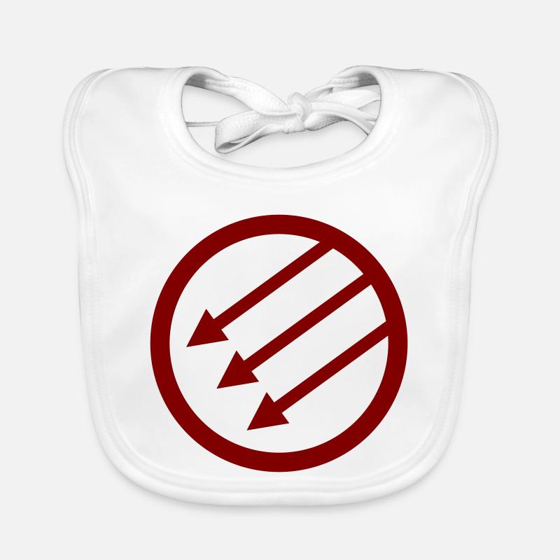 Iron Front / Eiserne Front / Järnfronten Organic Baby Bibs