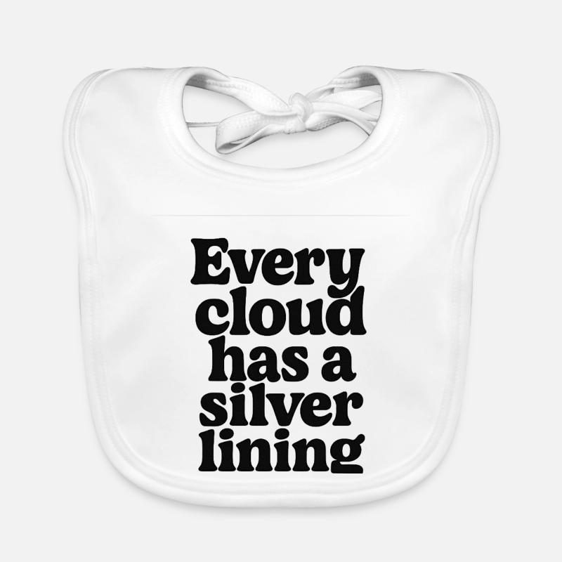 There is no evil that does not come from good Organic Baby Bibs