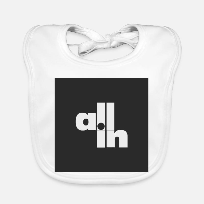 All In Poker Minimal Typography Statement Organic Baby Bibs