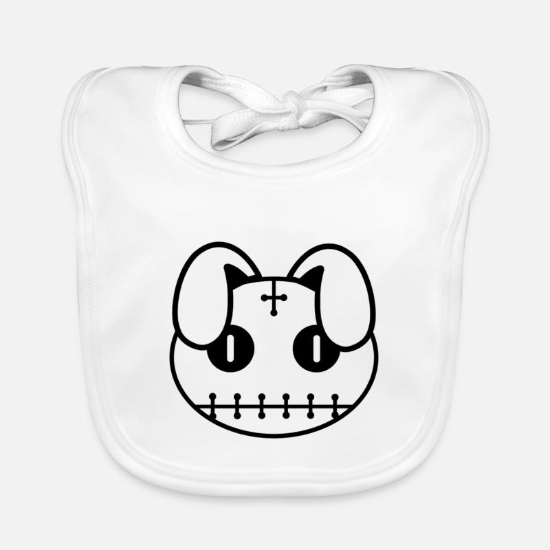 Plush: Muty (Head) Organic Baby Bibs
