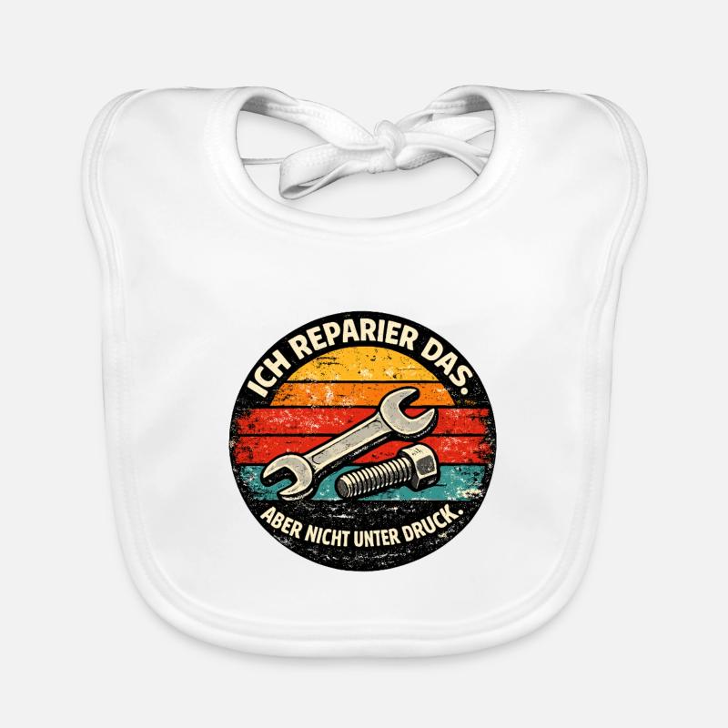 Je vais arranger ça – pas sous pression Bavoir bio Bébé