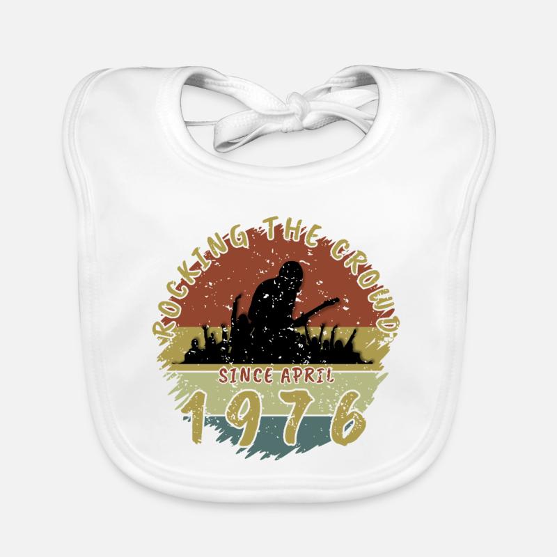 50. Geburtstag Rocking the crowd GIT 04/1976 Baby Bio-Lätzchen