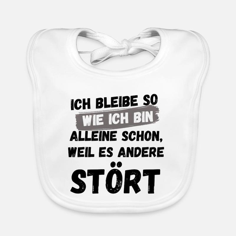 I STAY LIKE THIS, SARCASM, FUNNY, OFFICE, WORK Organic Baby Bibs