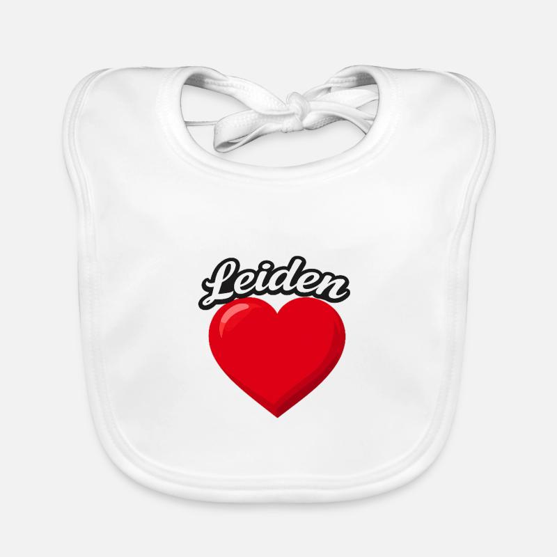 Conception du Cœur de Leiden Bavoir bio Bébé