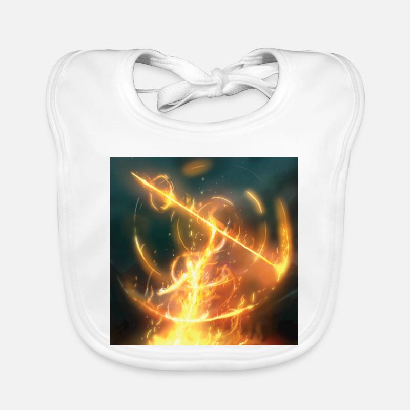 Lance de feu Bavoir bio Bébé