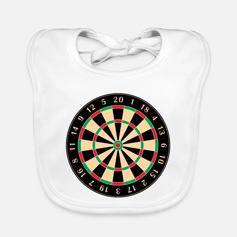 Dartscheibe Baby Bio-Lätzchen