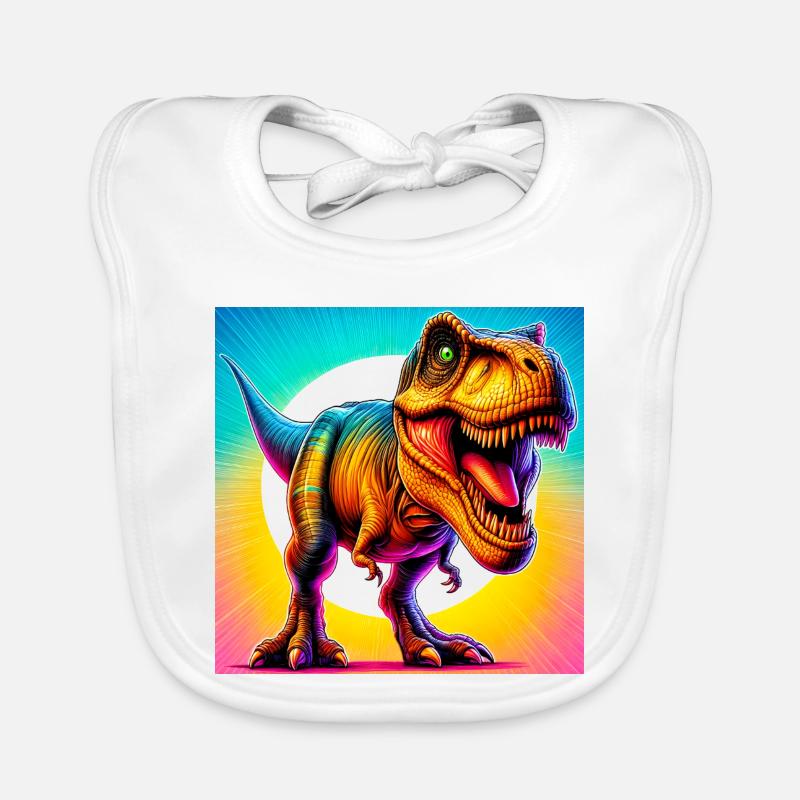 dinosaure Bavoir bio Bébé