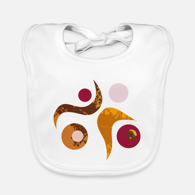 Yoga design_49 Organic Baby Bibs