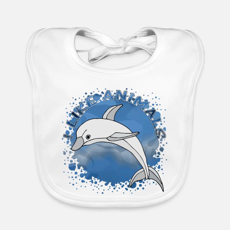 Delfin Baby Bio-Lätzchen