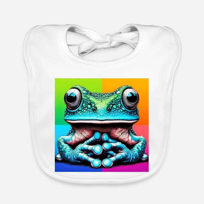 frog Organic Baby Bibs