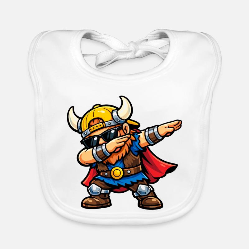 Dabing Viking Bavaglino ecologico per neonato