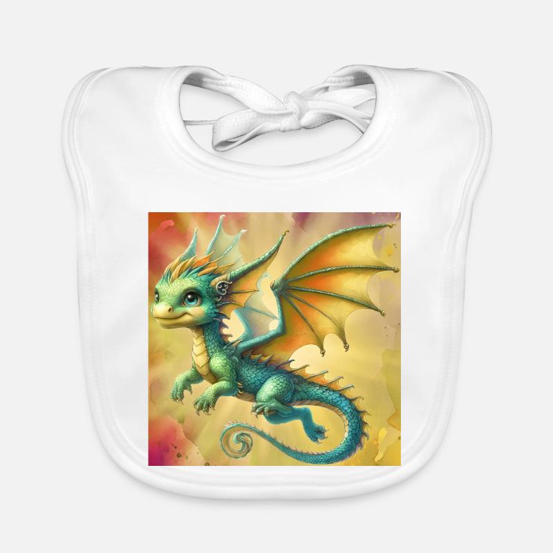 dragon Organic Baby Bibs