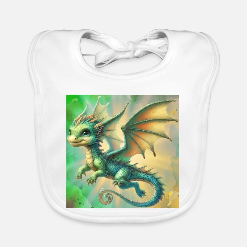 dragon Bavoir bio Bébé