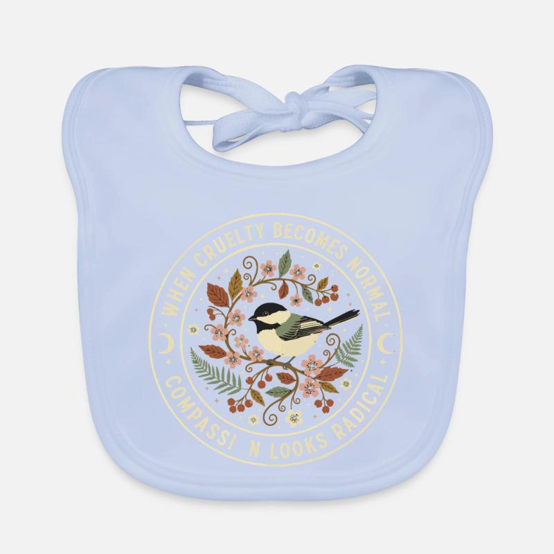 Moral Compass: Commitment to Cruelty Organic Baby Bibs