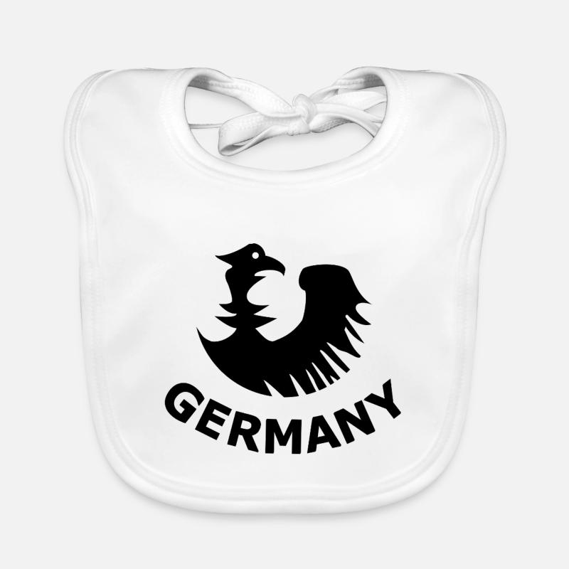 Germany Fans Design Organic Baby Bibs