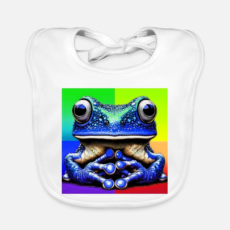 frog Organic Baby Bibs
