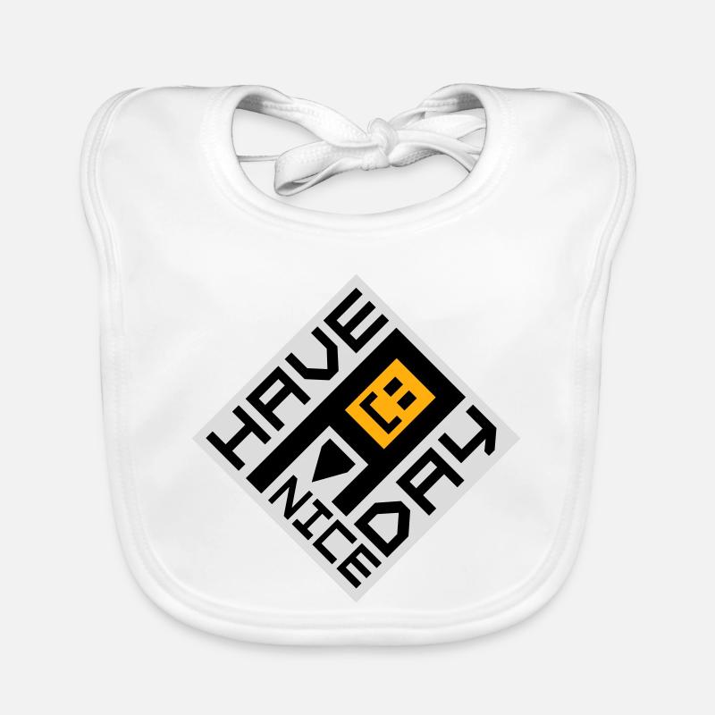 Have A Nice Day Lustig Sarkastischer Spruch Nett Baby Bio-Lätzchen