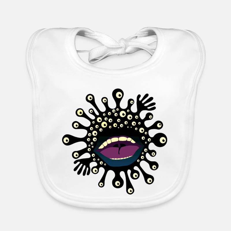 BACTERIE Bavoir bio Bébé