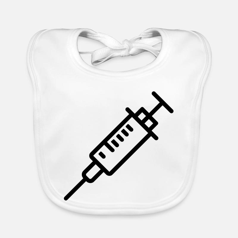 seringue Bavoir bio Bébé