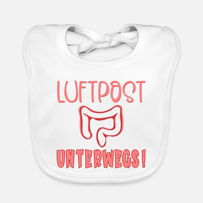 Blähungen Luftpost Darm Baby Bio-Lätzchen