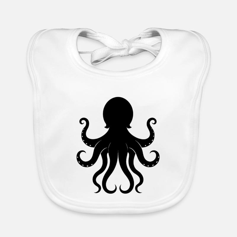 Krake Baby Bio-Lätzchen