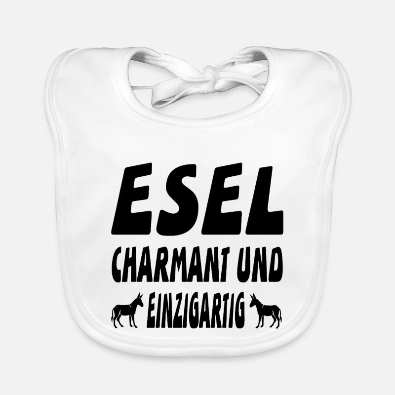 Esel Baby Bio-Lätzchen