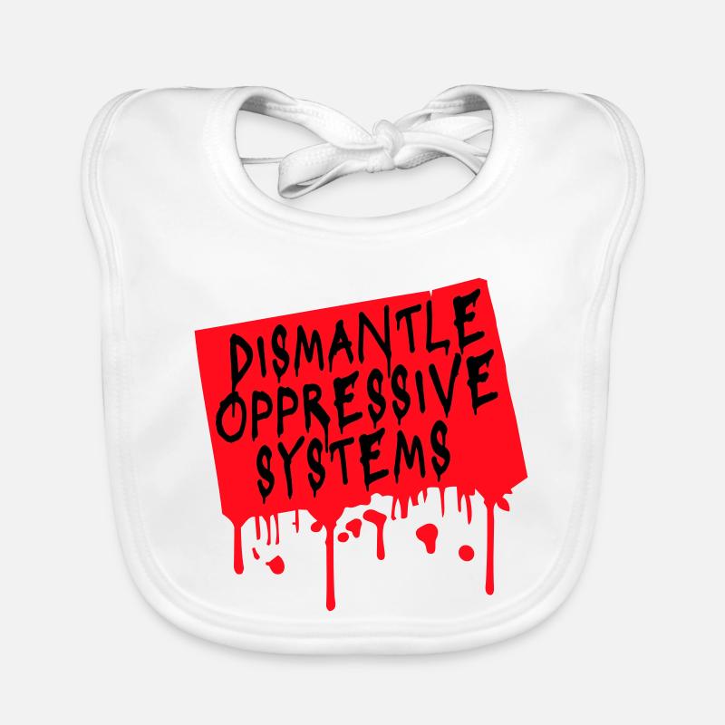 Déclaration d’activisme pour démanteler les systèmes oppressifs Bavoir bio Bébé