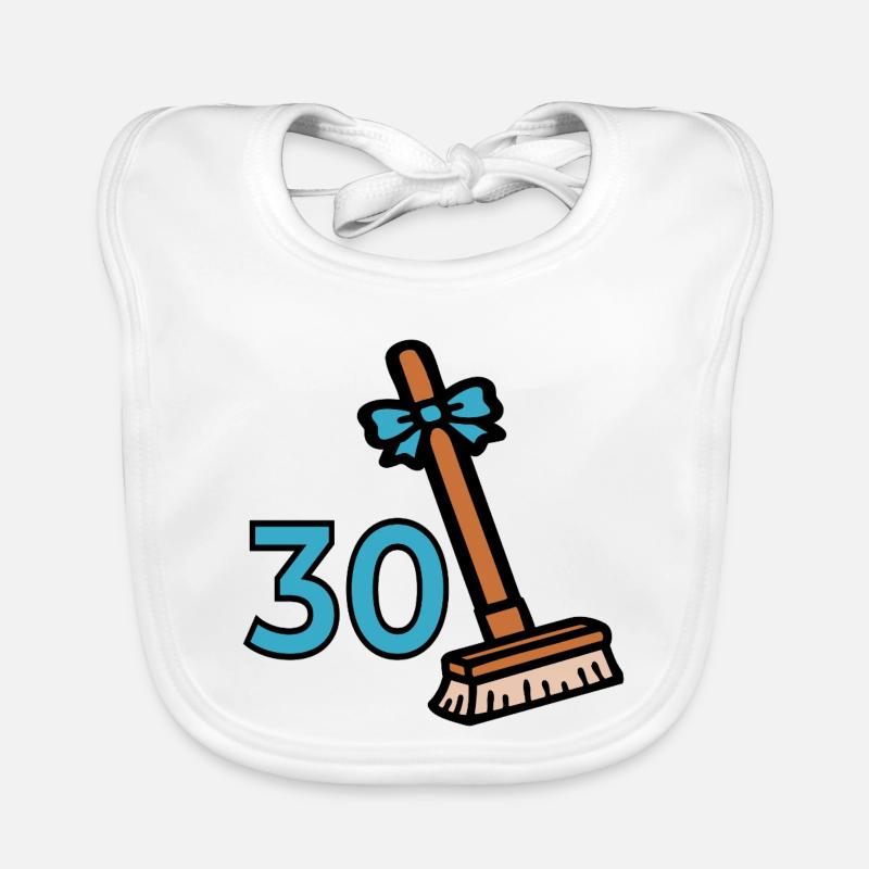 30e anniversaire de Broom Bavoir bio Bébé