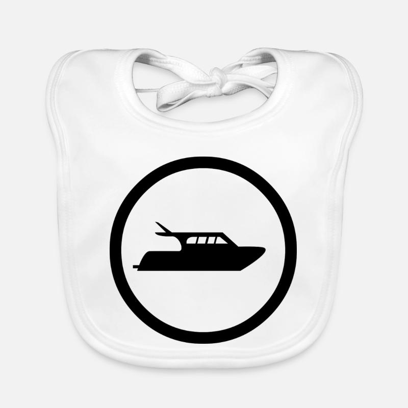 Canot automobile Bavoir bio Bébé