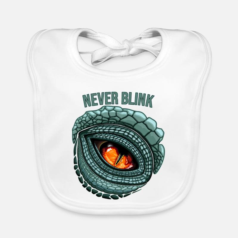 Primal Predator Eye - NEVER BLINK Organic Baby Bibs