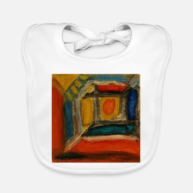 Fragment intérieur coloré Bavoir bio Bébé
