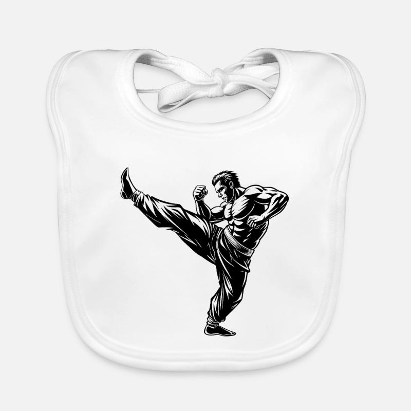 Fighter Kick Baby Bio-Lätzchen