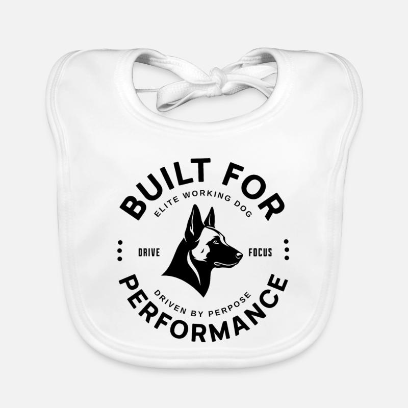 Malinois - Elite Working Dog Baby Bio-Lätzchen