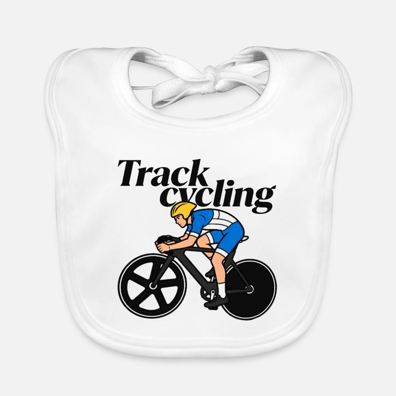 Track bikes Organic Baby Bibs