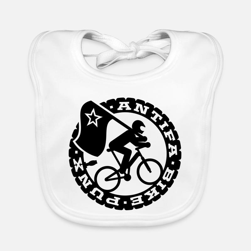 Antifa vélo Punks Bavoir bio Bébé