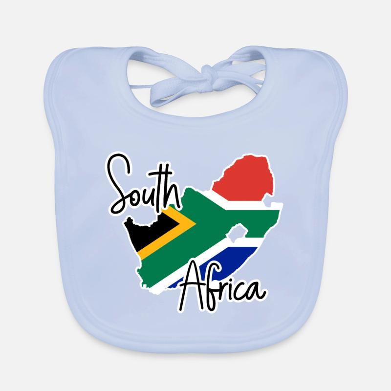 Afrique du Sud Bavoir bio Bébé