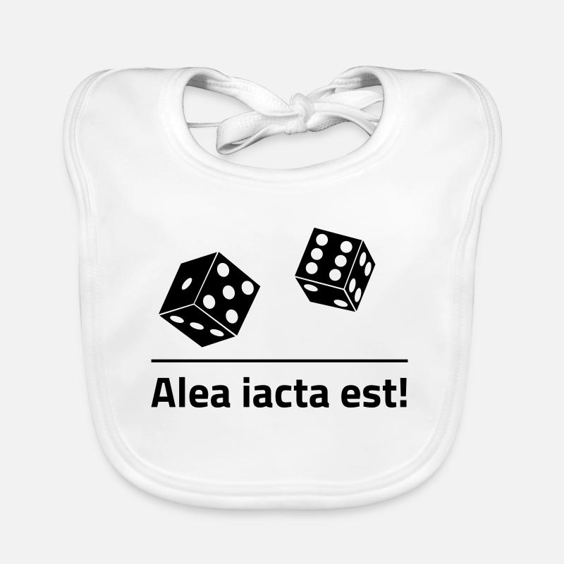 Alea iacta est! Baby Bio-Lätzchen