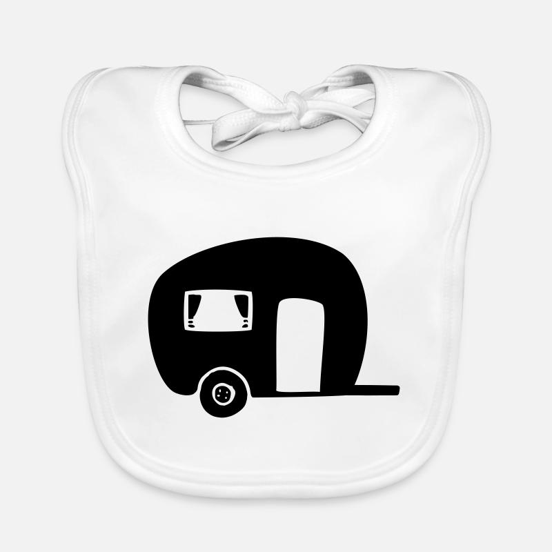 Caravane Camping Camping Camping Bavoir bio Bébé