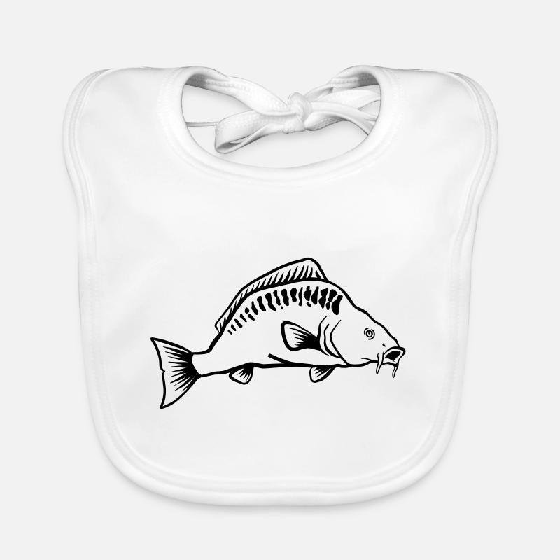 carp Organic Baby Bibs