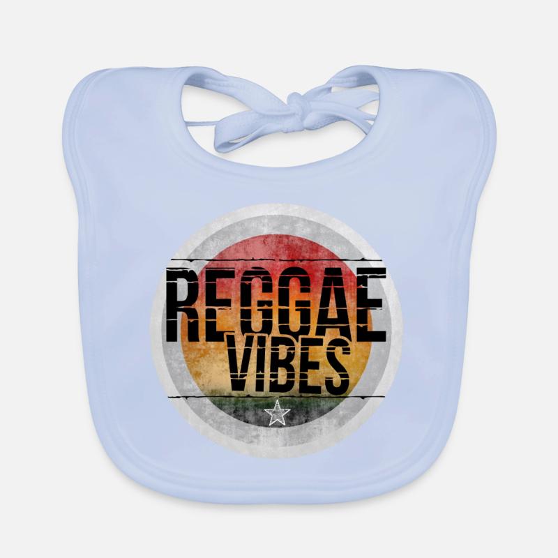 Reggae Vibes Bavoir bio Bébé