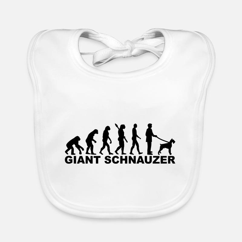 giant schnauzer Organic Baby Bibs